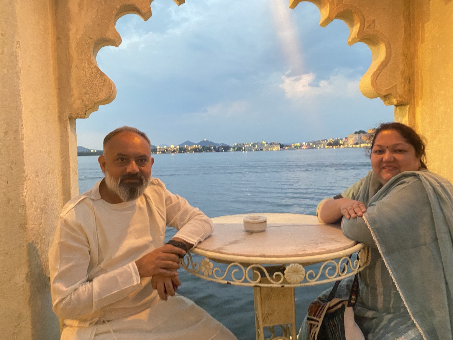 Original photograph of Gaurav and Neha together