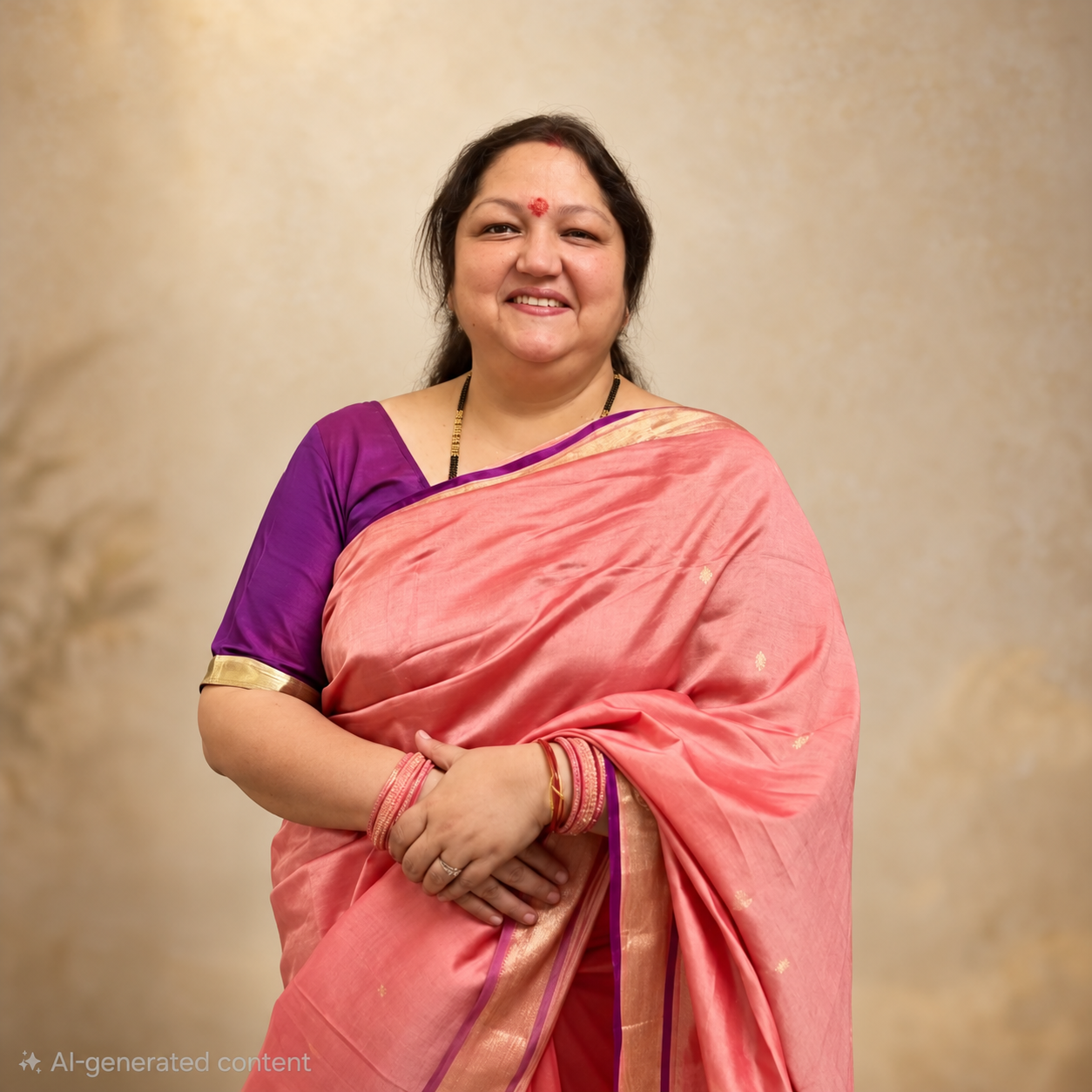 Neha, co-founder of Yantrakart, in her approved portrait